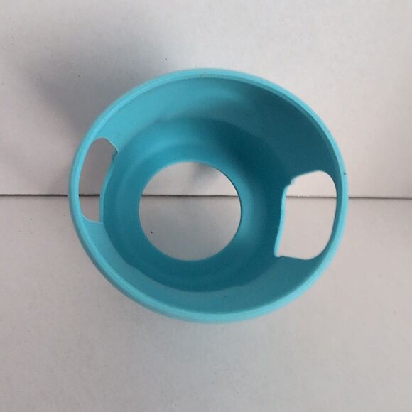 Philips Avent Blue Silicone Sleeve for use with Avent Glass Natural 4 oz Bottle - Picture 8 of 9